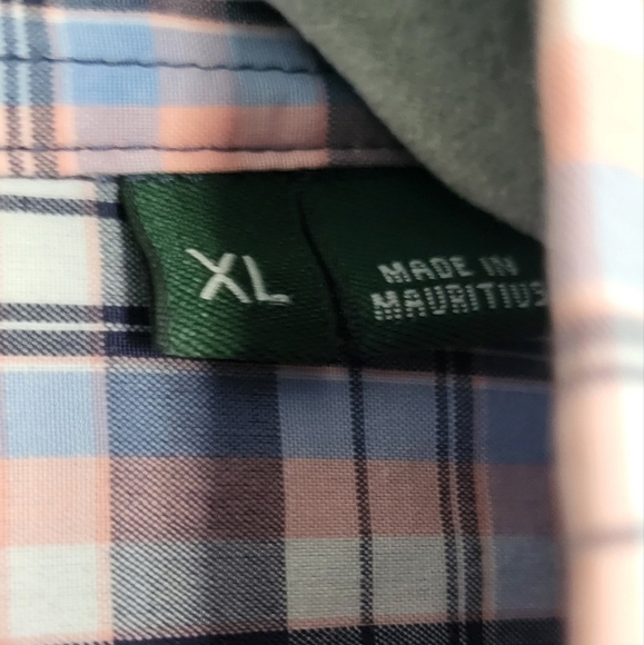 Orvis Active Fit Organic Cotton Blend Plaid Button Shirt - Picture 4 of 6